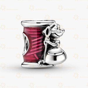 Pandora Disney Cinderella Suzy Mouse Needle & Thread Charm